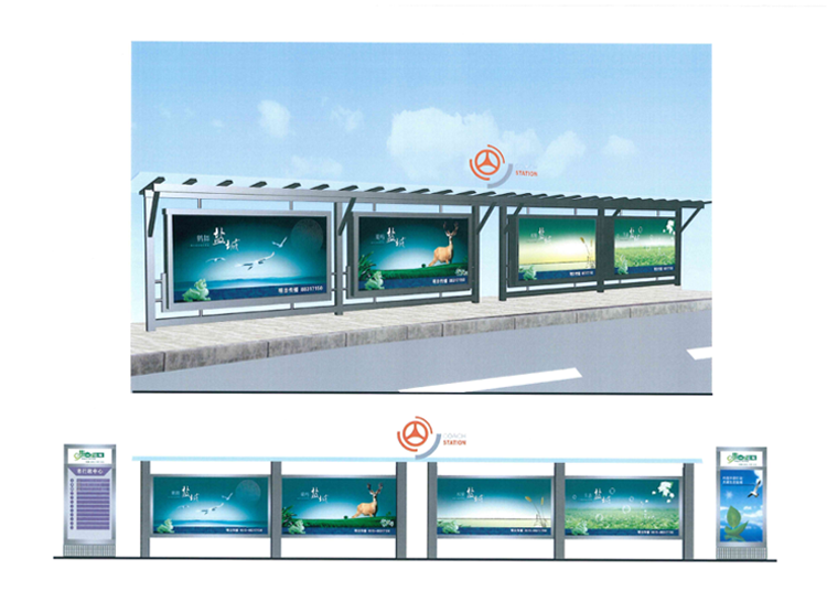 [21.10.31]江蘇省某地級(jí)市候車亭項(xiàng)目