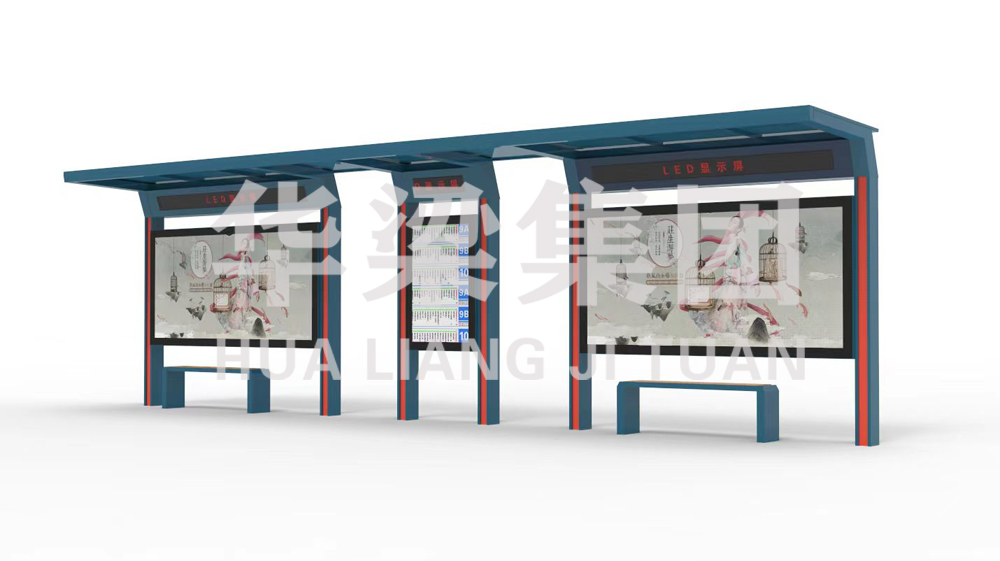 [23.12.20]湖北省某市定制款公交候車亭項(xiàng)目第一車發(fā)貨