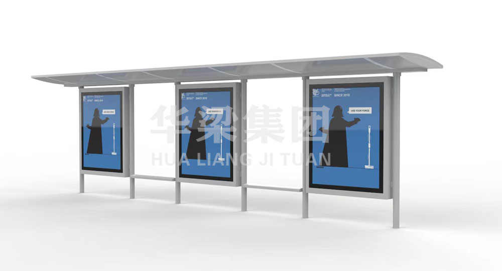 [24.7.29]湖北省某市定制款不銹鋼公交候車亭項目第四車發(fā)貨