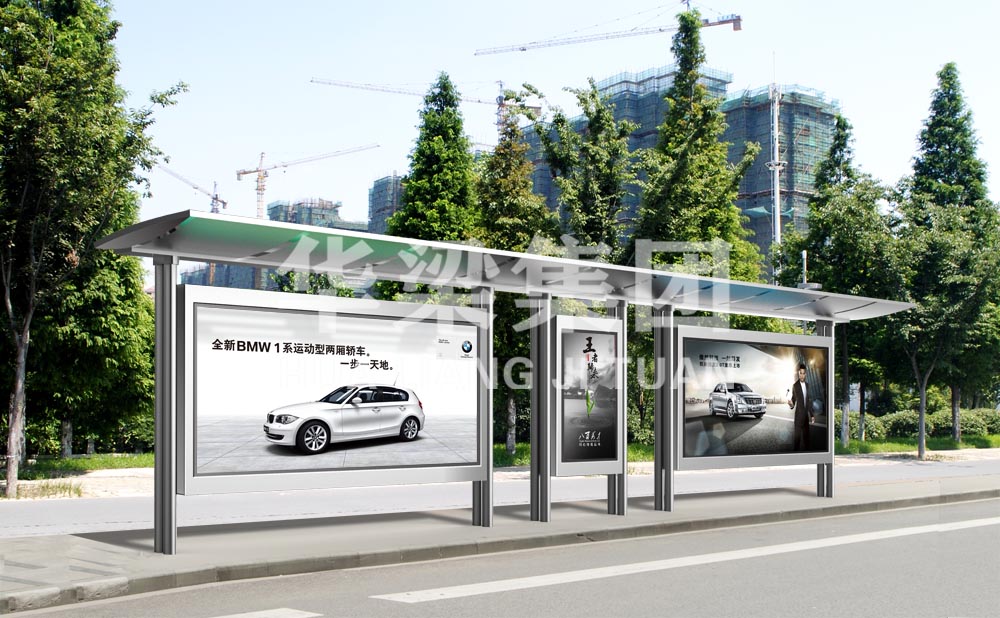 [25.5.8]江蘇省某市定制款不銹鋼公交候車亭項目裝車發(fā)貨